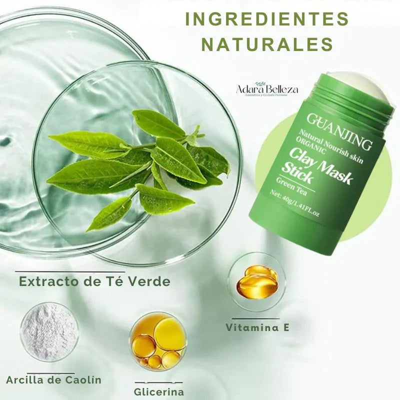 Mascarilla de té verde. (2ª UNIDAD AL 50%)