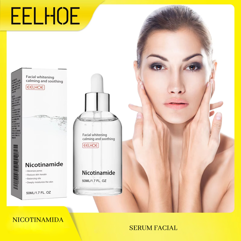 Serum facial con nicotinamida para cuidado de la piel