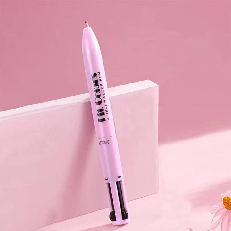 Lápiz de maquillaje 4 en 1 multifuncional